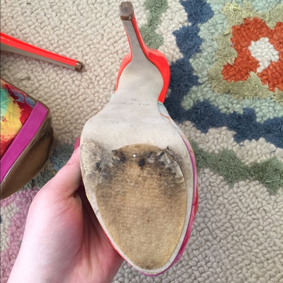 Aldo colorful platform heels S6 - Picture 6 of 6